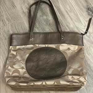 Elegant Brown Designer Tote Bag